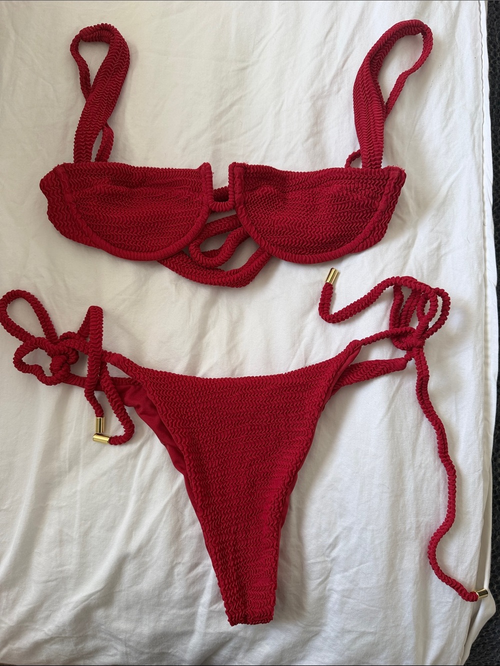 Monday swimwear Tie-Side Bikini Set - Women Swim
